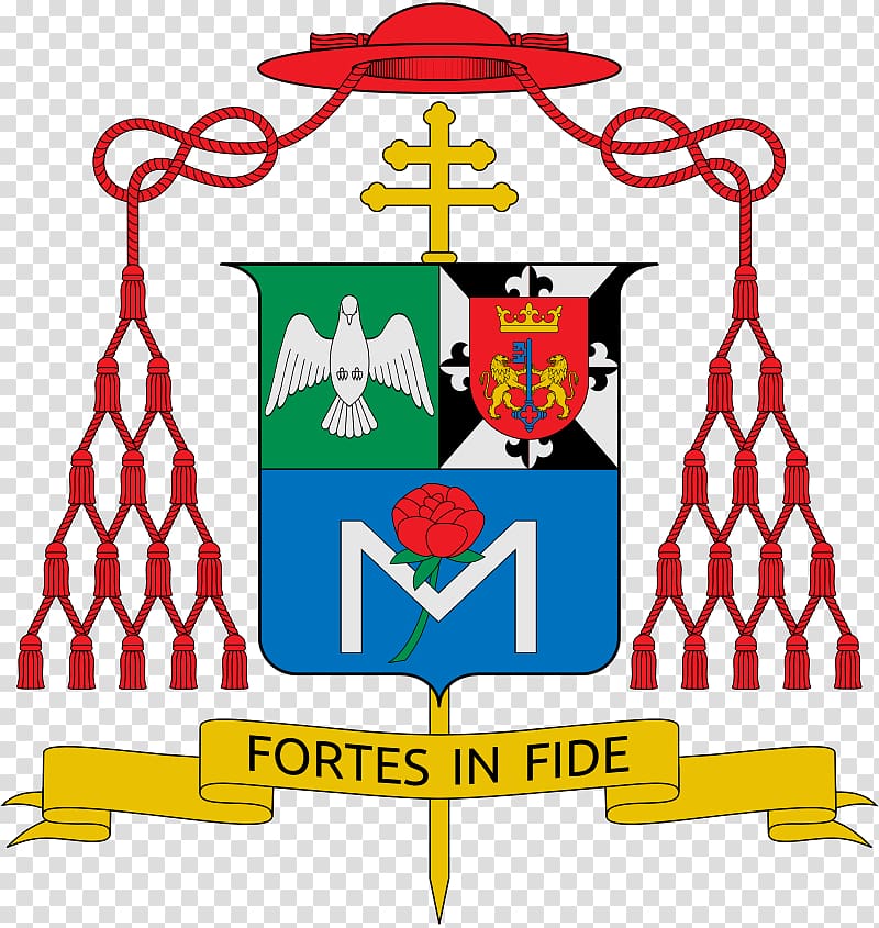 Cardinal Coat of arms Almo Collegio Capranica Catholicism Escutcheon, fide transparent background PNG clipart