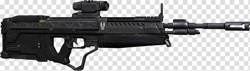 Halo 4 Halo 5: Guardians Halo: Reach Designated marksman rifle First-person shooter, weapon transparent background PNG clipart