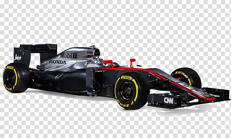 black and red Honda formula 1 vehicle, Mclaren F1 Formula One transparent background PNG clipart