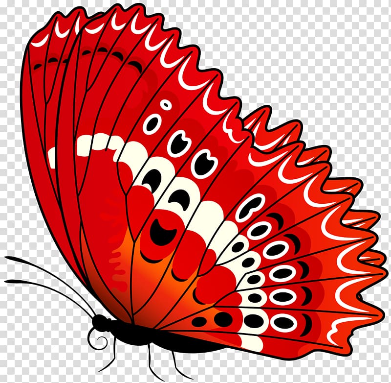 Butterfly , Butterfly Red transparent background PNG clipart