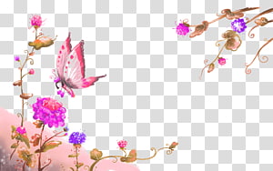 Butterfly Flower , Cartoon Elf transparent background PNG clipart thumbnail