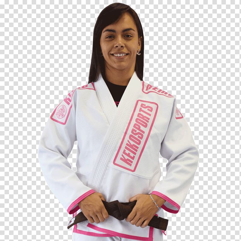 Kimono Jujutsu Brazilian jiu-jitsu gi Dobok White, europe girls transparent background PNG clipart