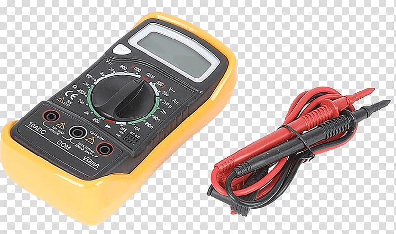 Electronics Multimeter Tool Digital signal Measuring instrument, Mannesmann transparent background PNG clipart