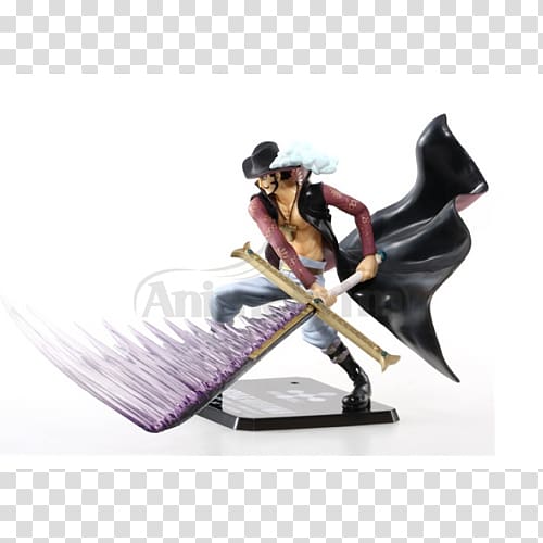 Dracule Mihawk Figurine Action & Toy Figures One Piece Plastic, one piece transparent background PNG clipart