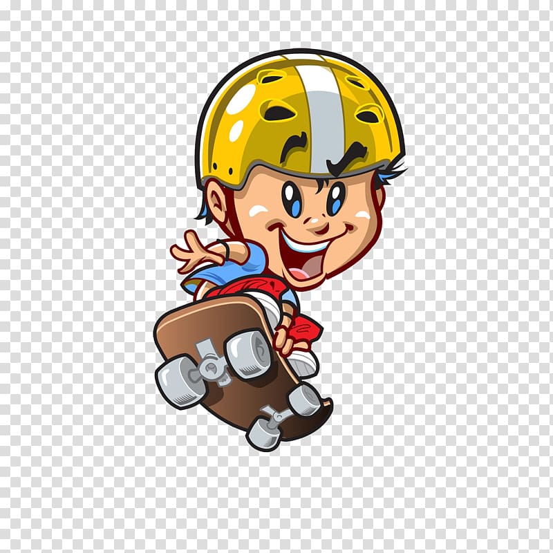 skater boy , Skateboarding Cartoon Illustration, Skateboard Kid transparent background PNG clipart