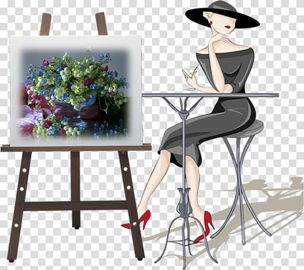 Easel Oil painting Drawing, painting transparent background PNG clipart