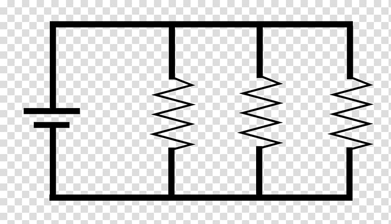 Series and parallel circuits Electronic circuit Electrical network Voltage Circuit diagram, others transparent background PNG clipart
