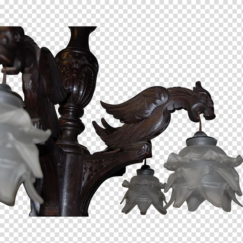 Bronze sculpture Figurine Metal, gothic transparent background PNG clipart