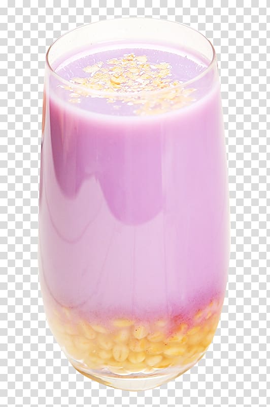 Dioscorea alata Purple Flour Potato, A large cup of soaked purple potato flour transparent background PNG clipart