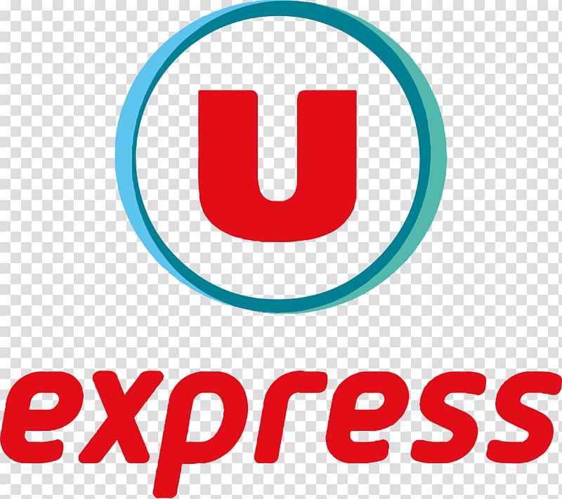 U Express Système U Supermarket Corte Retail, express transparent background PNG clipart