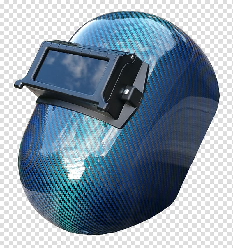 Welding helmet Carbon fibers Hard Hats, Welding Helmet transparent background PNG clipart