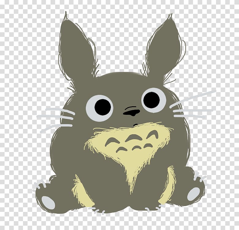 Studio Ghibli Fan art Drawing, totoro transparent background PNG clipart