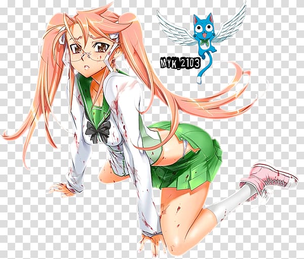 Highschool Of The Dead Anime Manga High School PNG, Clipart, Anime