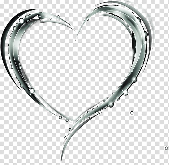 Drop Splash, Love hand-painted silver drops transparent background PNG clipart