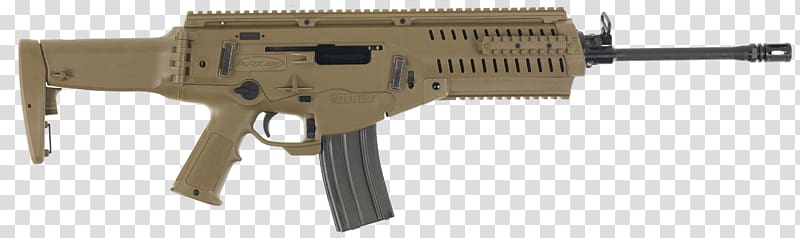 Assault rifle Beretta M9 Firearm Airsoft Guns, assault rifle transparent background PNG clipart