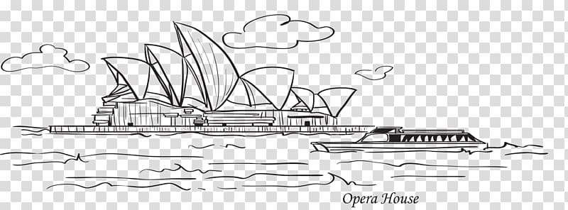 Sydney Opera House City of Sydney concert hall, Sydney Opera House transparent background PNG clipart