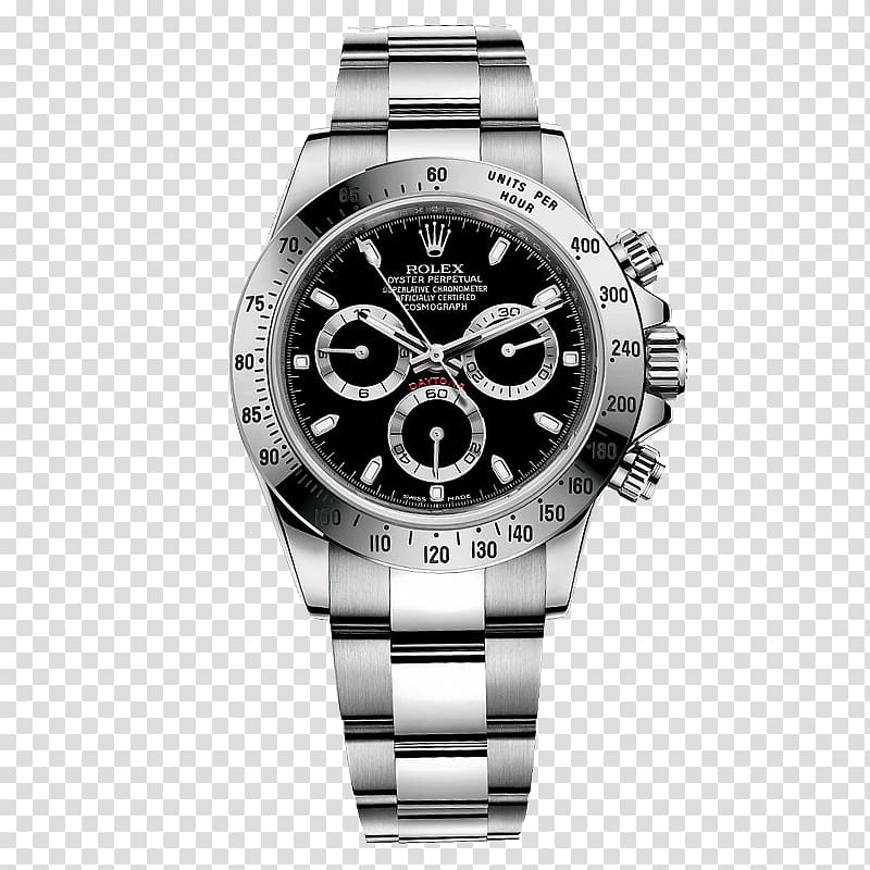 Rolex Daytona Rolex Datejust Rolex Submariner Watch u52b3u529bu58ebu5b87u5b99u8ba1u578bu8feau901au62ff, Black Rolex watch transparent background PNG clipart