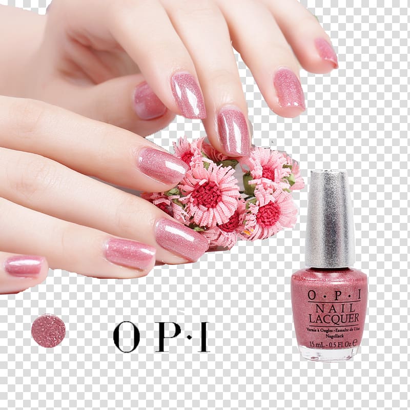 creative nail polish poster transparent background PNG clipart