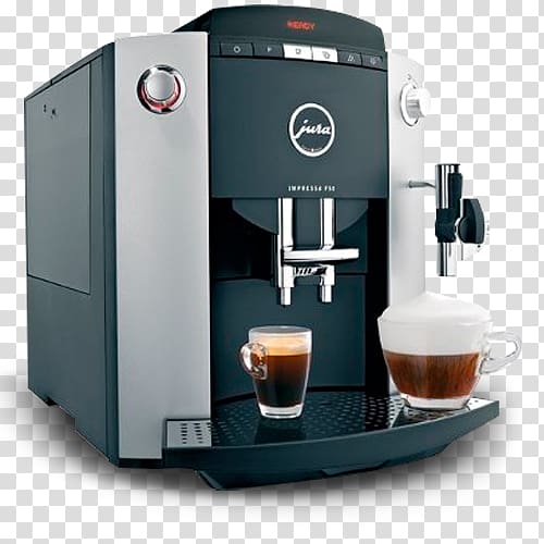 Coffeemaker Cappuccino Jura Elektroapparate Kaffeautomat, Coffee transparent background PNG clipart
