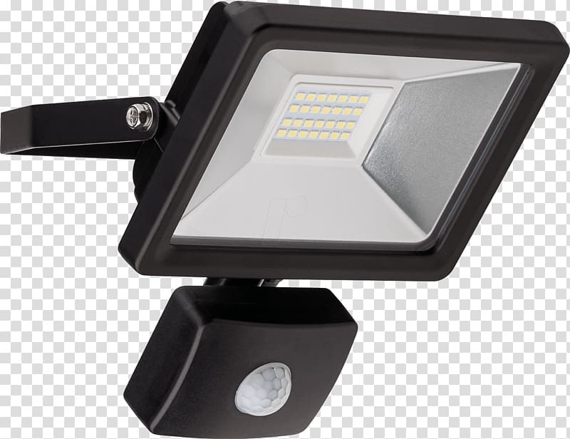 Light-emitting diode Motion Sensors LED lamp, floodlight transparent background PNG clipart