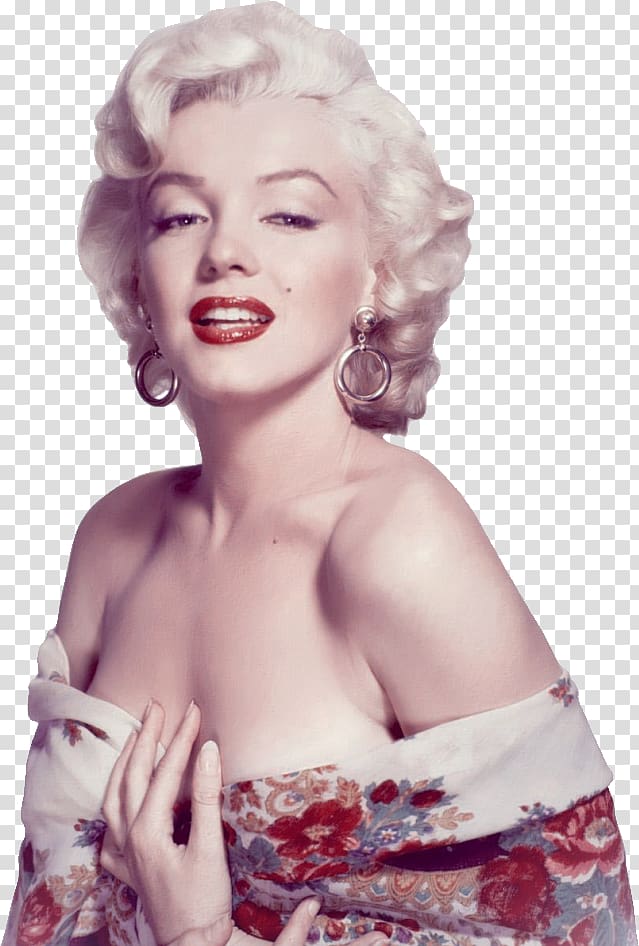 Marilyn Monroe transparent background PNG clipart