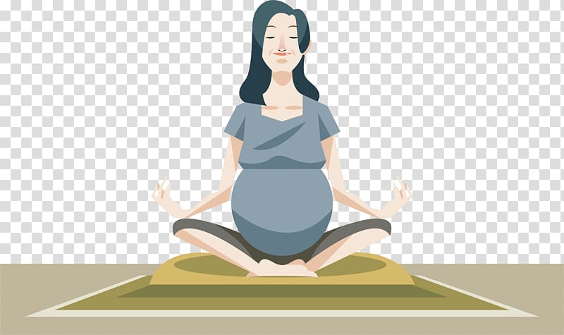 Yoga u5b55u5987 Pregnancy, Abdominal women are pregnant transparent background PNG clipart