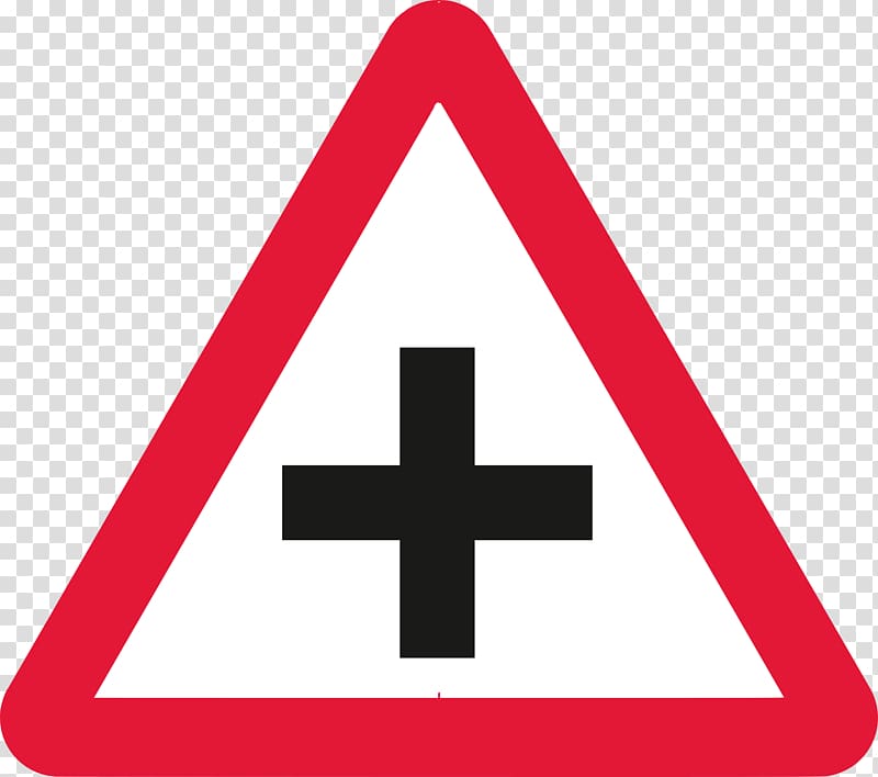 Priority to the right The Highway Code Traffic sign Road Warning sign, road transparent background PNG clipart