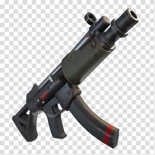 Fortnite Battle Royale Submachine gun Weapon, weapon transparent background PNG clipart