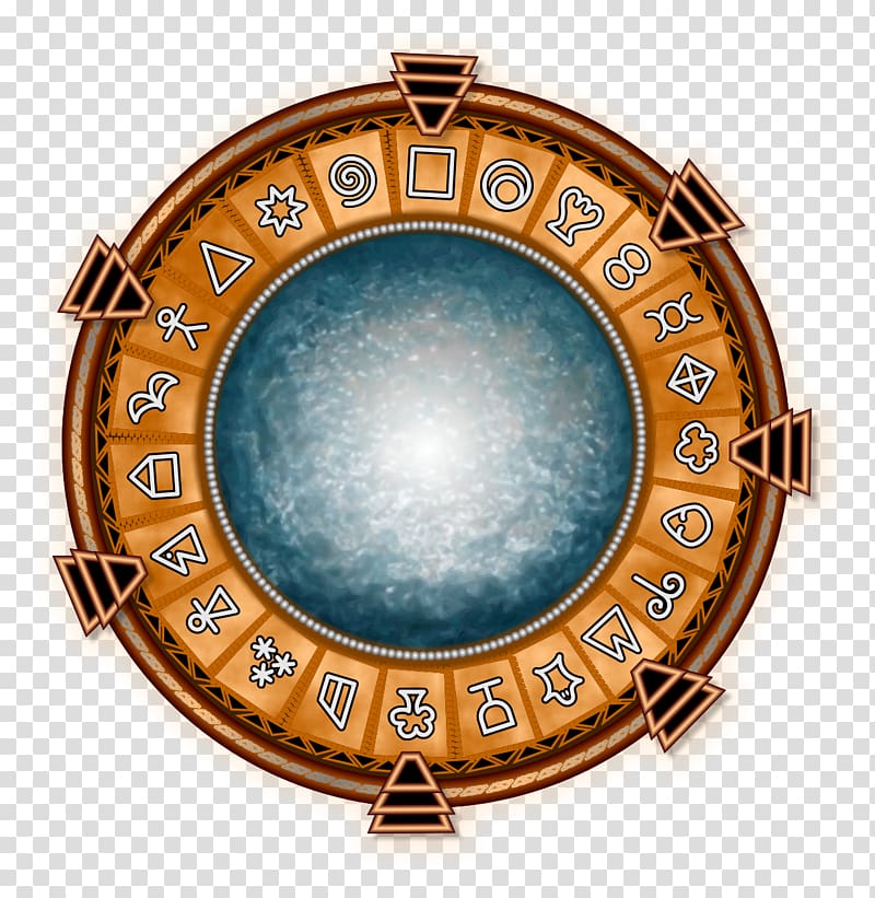 Stargate Universe Season 1 Logo, blank version transparent background PNG clipart