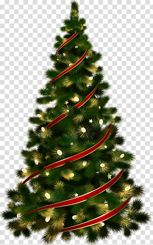 Christmas tree illustration, Candy cane Christmas tree Christmas ornament , Christmas Tree transparent background PNG clipart