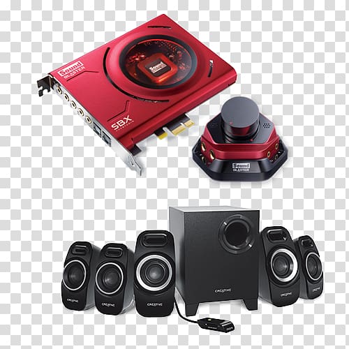 Sound Blaster X-Fi Sound Cards & Audio Adapters Creative Labs PCI Express, creative technology transparent background PNG clipart
