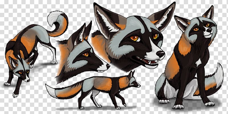 Red fox Cross fox Drawing , fox sketch transparent background PNG clipart