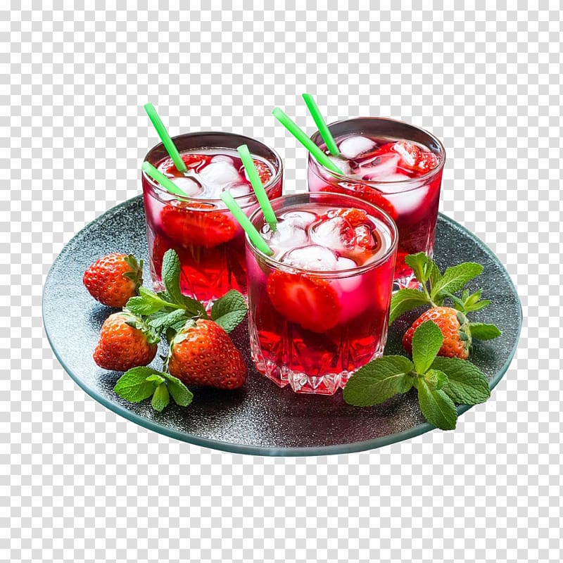 Orange juice Strawberry juice, Strawberry juice transparent background PNG clipart