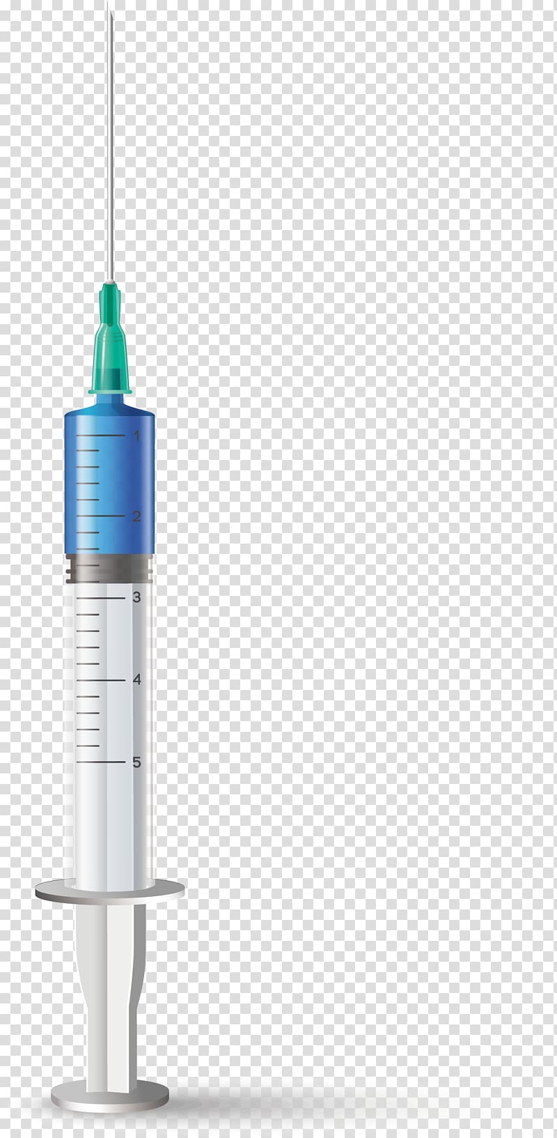 syringe with blue liquid illustration, Needle gauge comparison chart Hypodermic needle Syringe, Syringe cartoon transparent background PNG clipart