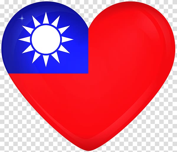 Taiwan Flag of the Republic of China Flag of China Blue Sky with a White Sun, Flag transparent background PNG clipart