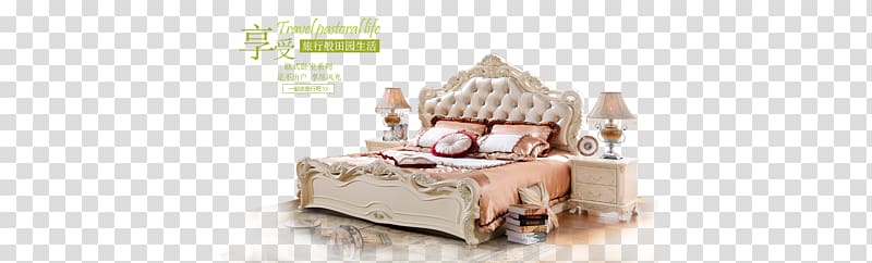 Taobao Poster Furniture Tmall, Taobao furniture poster bed transparent background PNG clipart