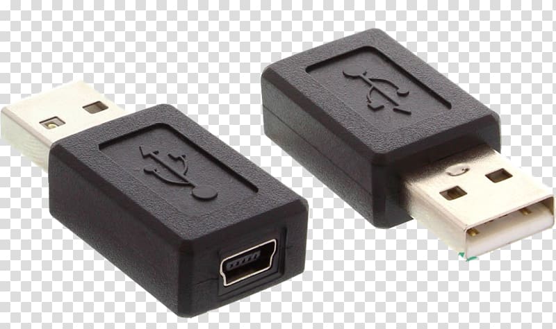 Micro-USB Buchse Adapter Mini-USB, USB transparent background PNG clipart