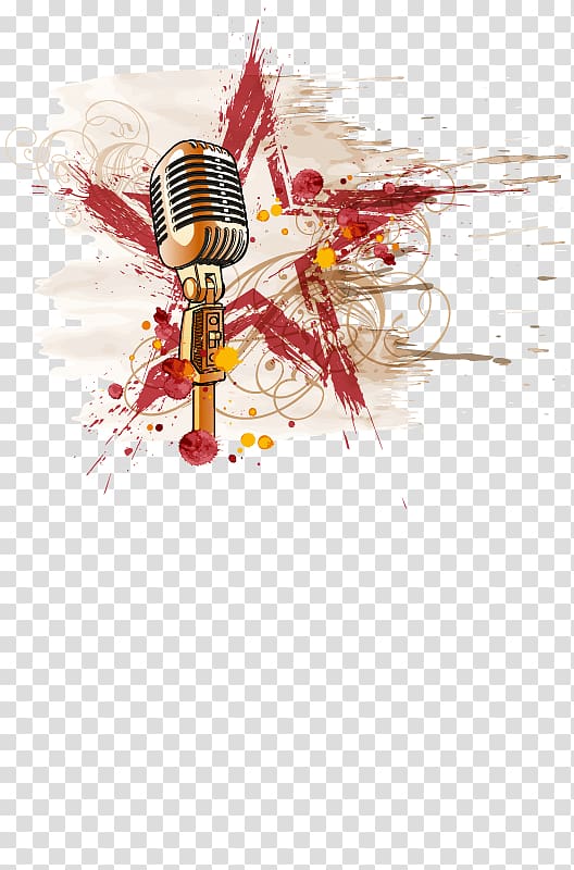 Microphone Rock music Star , scorpions transparent background PNG clipart