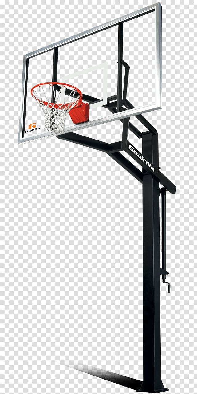 white and black basketball hoop, Basketball Hoop Stand transparent background PNG clipart