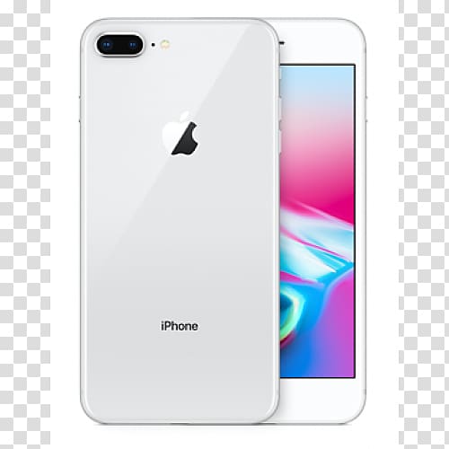 iPhone X Apple iPhone 8 silver 64 gb, apple transparent background PNG clipart
