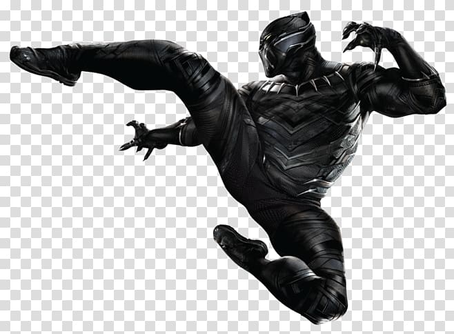 Black Panther illustration, Black Panther Marvel: Contest of Champions Wolverine Iron Man Wakanda, Fight the monster transparent background PNG clipart