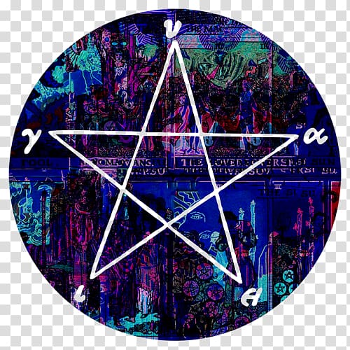 Pentacle Pentagram Magic circle Symbol, Satanic transparent background PNG clipart