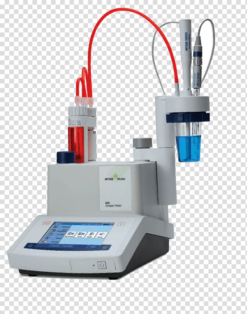 Potentiometric titration Mettler Toledo Laboratory pH meter, smoke detector transparent background PNG clipart