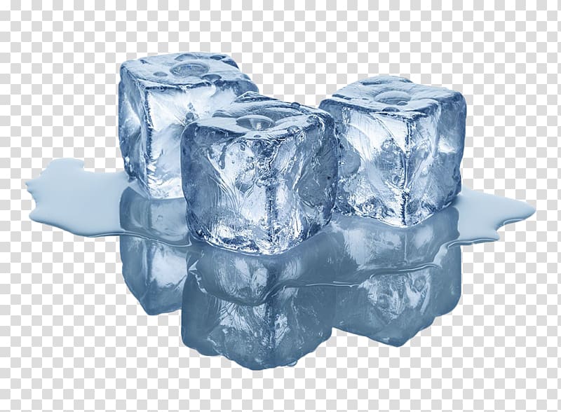 blue ice cubes transparent background PNG clipart