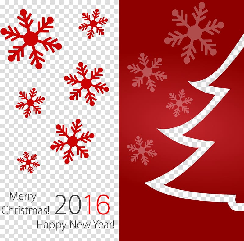 Christmas Wedding invitation Greeting card New Year, 2016 Christmas card cover Christmas transparent background PNG clipart