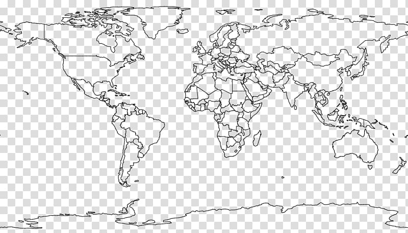 World map Globe Blank map, germ detail map transparent background PNG clipart
