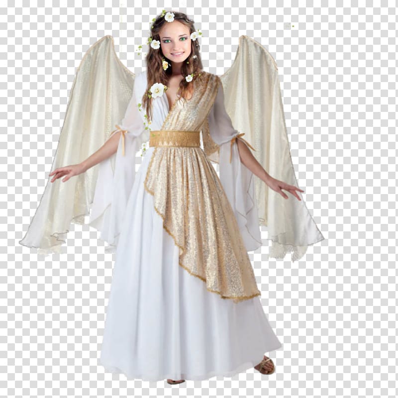 Costume party Dress Halloween costume Angels Costumes, fancy dress transparent background PNG clipart
