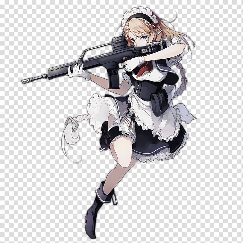 Girls\' Frontline Heckler & Koch G36 9A-91 M4 carbine Weapon, weapon transparent background PNG clipart