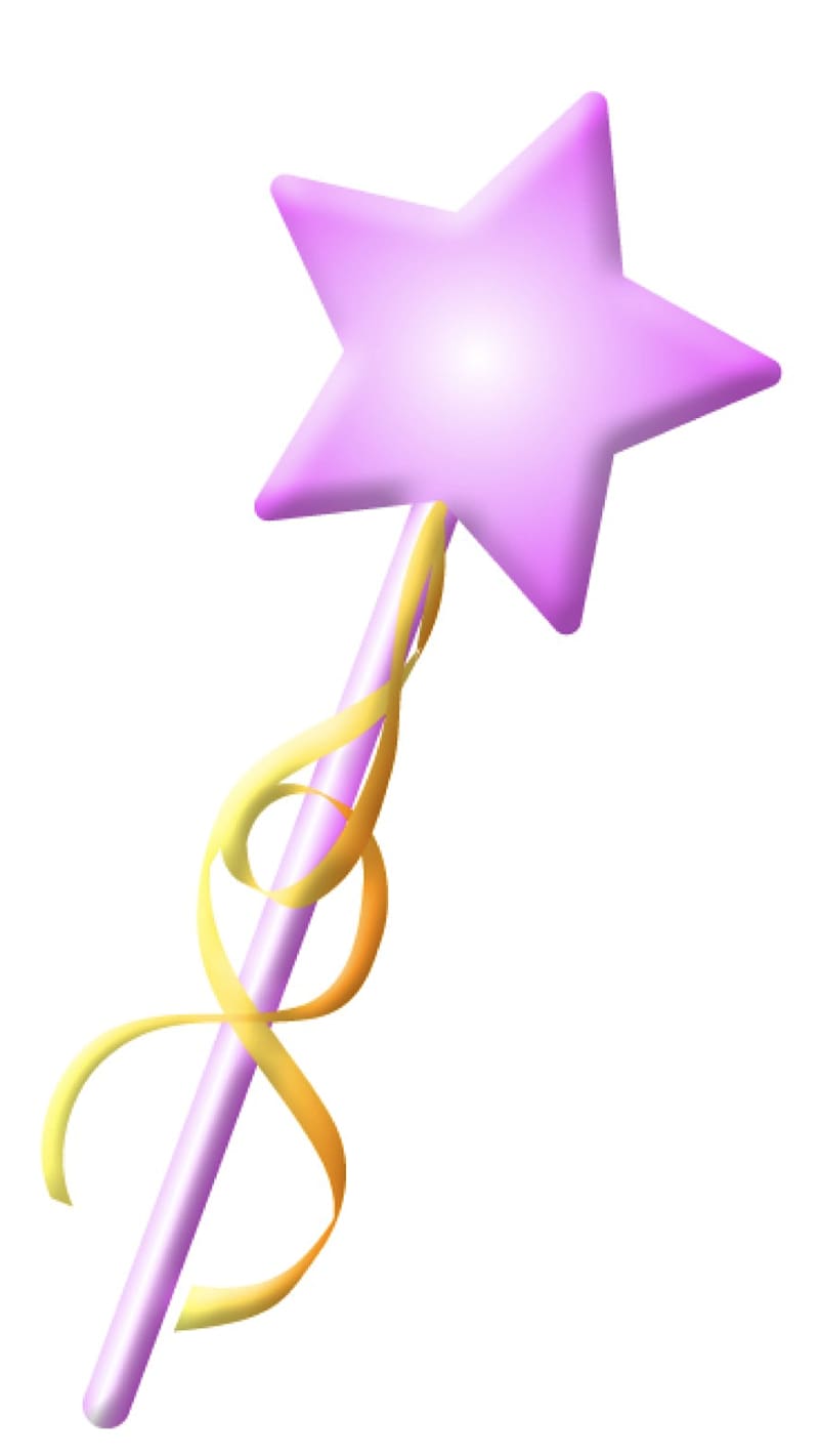 Wand Fairy Magic , Star Princess transparent background PNG clipart