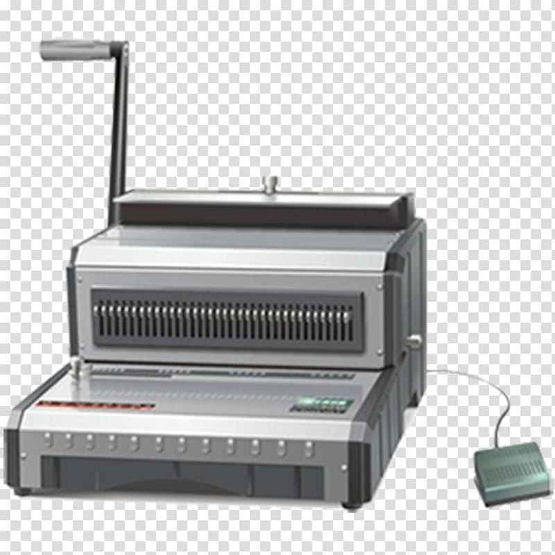 Paper Wire binding Bookbinding Comb binding, bookbinding machine transparent background PNG clipart